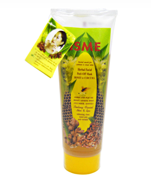 Пиллинг гель-маска с Мёдом и Куркумой от Isme, Her Facial Peel-Off Mask Honey & Curcuma, 100 мл