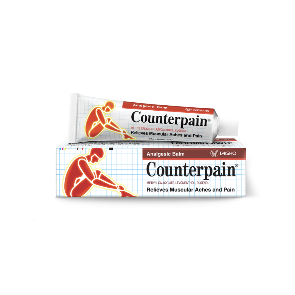 Разогревающая мазь Counterpain, Analgesic Balm (Methyl Salicylate, Menthol, Eugenol), 60 гр