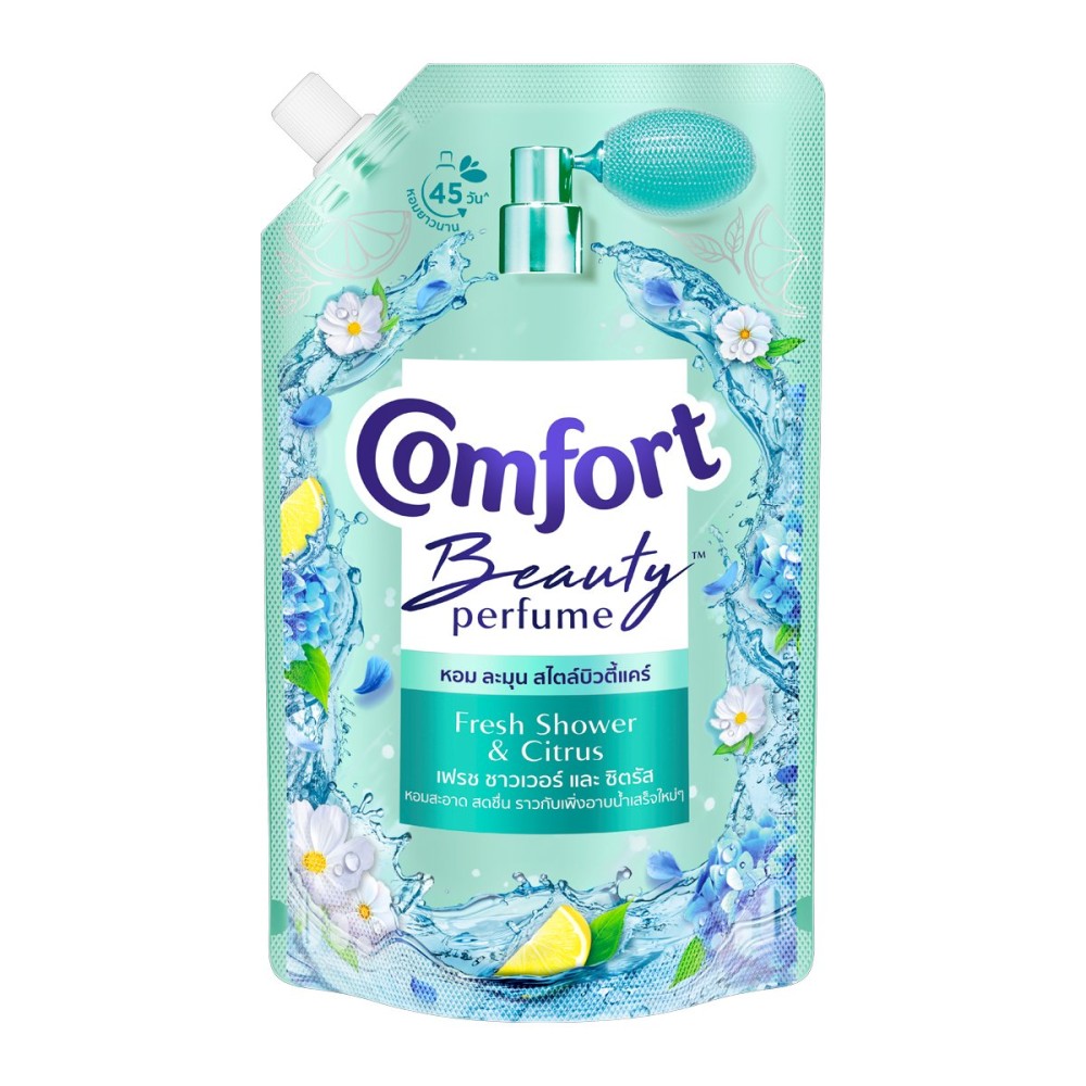 Кондиционер для стирки белья Comfort Beauty perfume softener Fresh shower and Citrus 475 мл