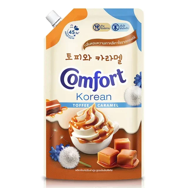 Кондиционер для стирки белья Comfort Softener Korean Toffee Caramel 470 мл