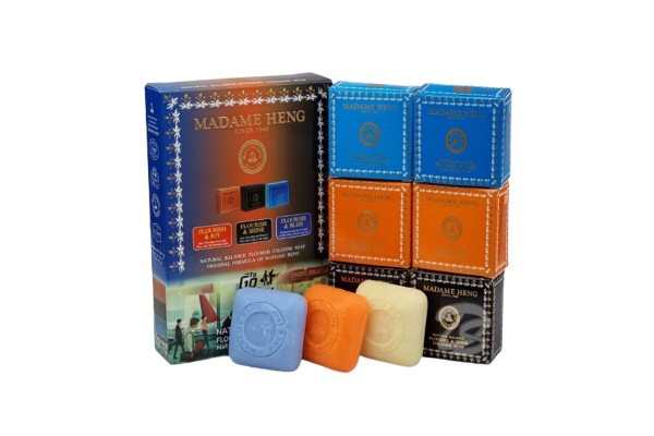 (НАБОР 6 ШТ) Натуральное мыло от Madame Heng Natural Balance Flourish Cologne Soap 50 гр