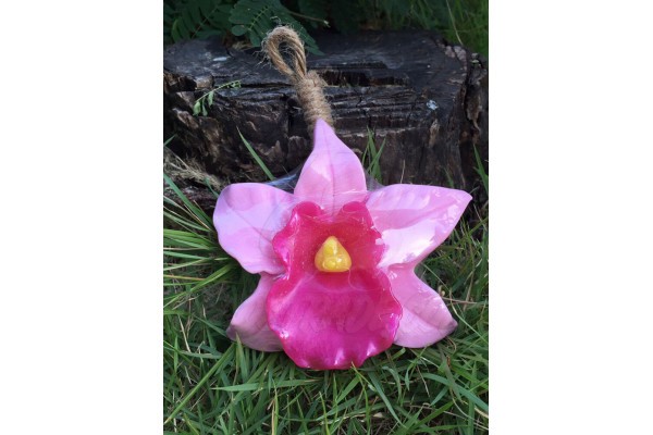 Ароматическое мыло «Розовая орхидея», «Orchid Pink» Aroma Soap