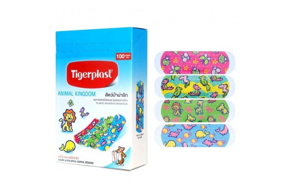 Бактерицидный пластырь для детей Tigerplast 100 шт