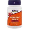 Витамин D Now High Potency Vitamin D-3 5,000 IU 120 Softgels