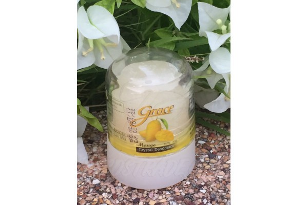 Дезодорант-кристалл «Crace» с манго от Novovlife, Crace Deodorant Mango, 40 гр