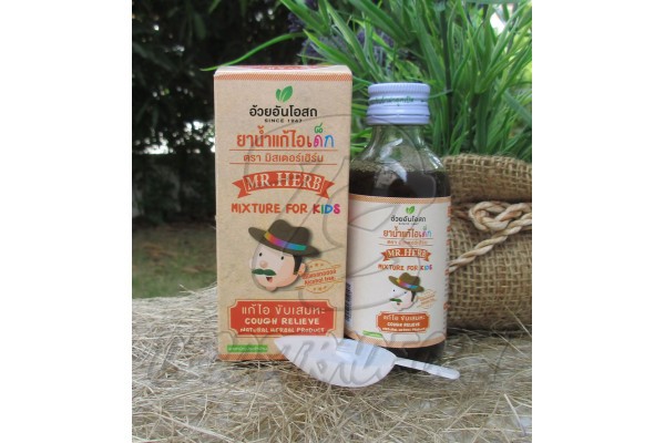 Детский сироп от кашля от Mr. Herb, Mixtur for kids, 60 мл
