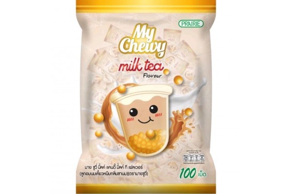 Жевательные молочные конфеты "Молочный Чай" My Chewy (100 шт) 360 гр