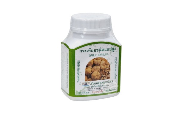 Капсулы чеснока от давления и простуды от Thanyaporn Herbs Garlic 100 Капсул