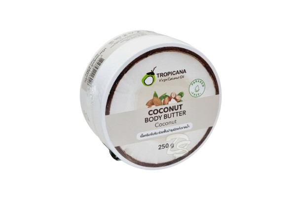 Кокосовый крем для тела без парабенов от Tropicana Oil, Body Batter Coconut (non-parabe), 250 гр