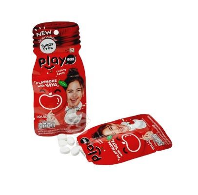 Конфетки с охлаждающим эффектом яблочный вкус от Playmore Cooling Apple Candy 12 гр