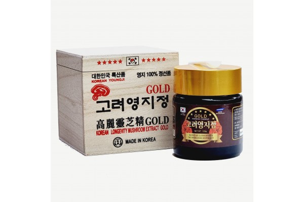 Корейский экстракт линчжи Korean Youngji Longevity Mushroom Extract Gold 120 гр