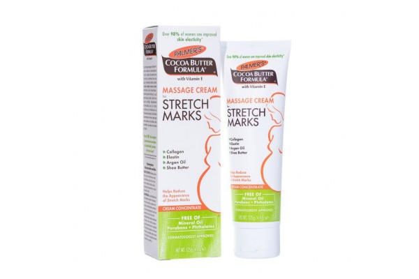 Массажныи? крем для предотвращения растяжек от Palmer's Cocoa Butter Formula Massage Cream Stretch Marks 125g