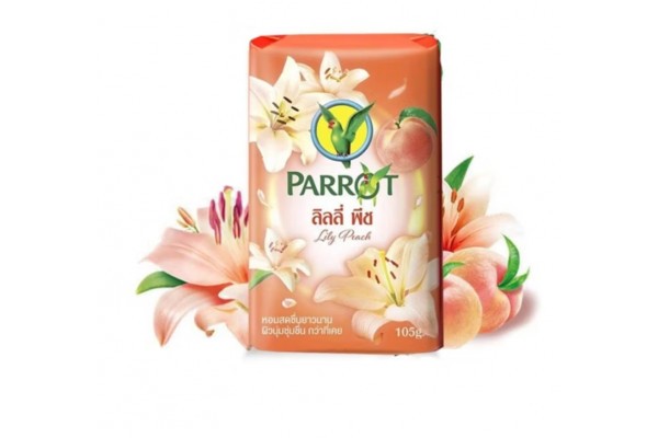 Мыло с ароматом Лилия Персик Parrot Lily Peach 105 гр