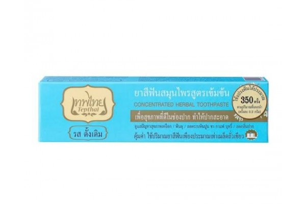 Натуральная концентрированная зубная паста "Оригинальная" от Tepthai, Concentrated Herbal toothpaste (Original), 70 гр