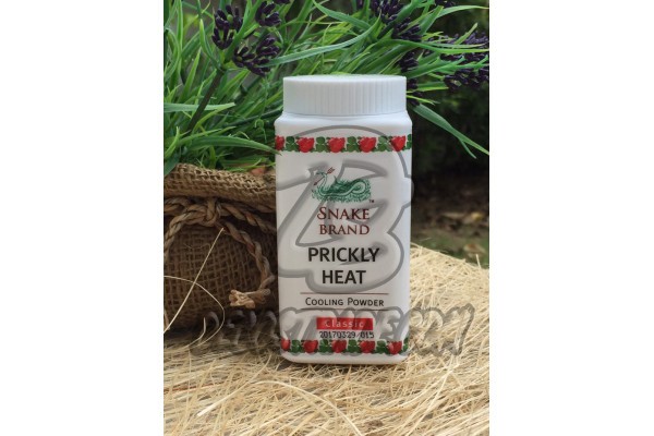 Охлаждающая тальк-пудра «Классическая» от Snake Brand, Prickly Heat Cooling & Powder Classic, 50 гр