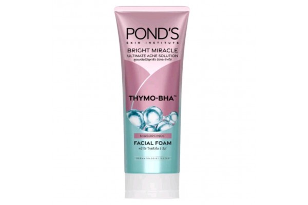 Пенка для умывания Pond's c THYMO-BHA от акне и прыщей 90 гр