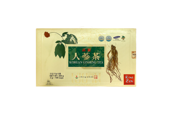 Порошок для напитка из корейского женьшеня от Kingzen Korean Ginseng Tea 300g