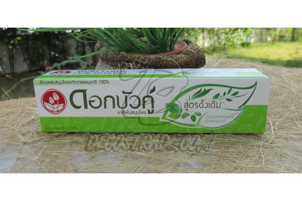 Растительная зубная паста "Оригинальная" от Twin Lotus, Original Herbal Toothpaste, 100 гр