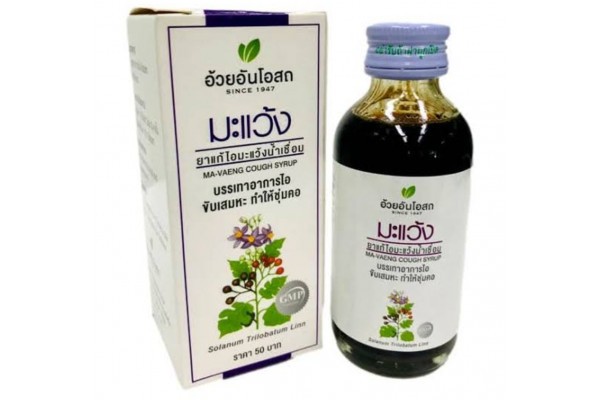 Тайский сироп от кашля "MA VAENG", 50мл