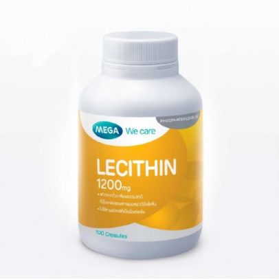 Лецитин Mega We Care Lecithin 100 капсул