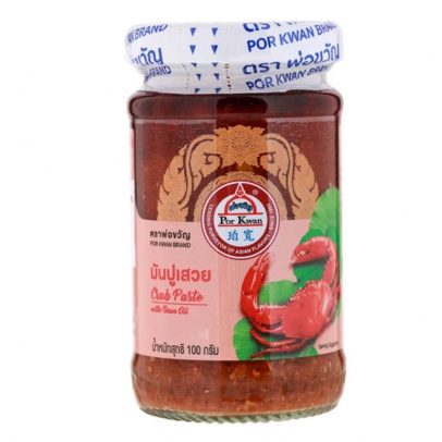 Паста из краба с соевым маслом Por Kwan, 100 гр