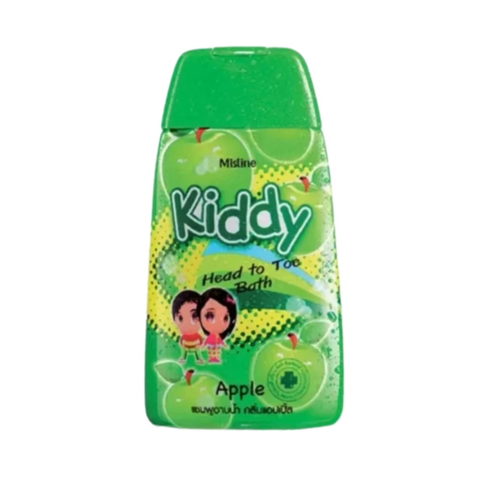 Детский шампунь и гель для душа Mistine Kiddy с яблочным ароматом 200 мл
