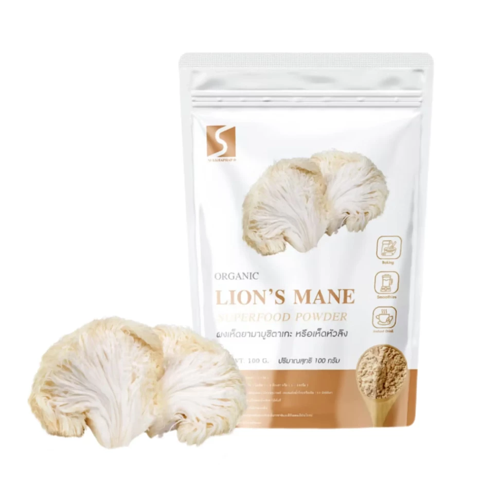 Гриб Ежовик Гребенчатый в порошке Lion’s Mane Powder 100 гр