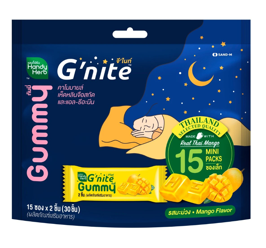 Мармелад для крепкого сна Handy Herb G'nite со вкусом Манго 30 шт 180 гр