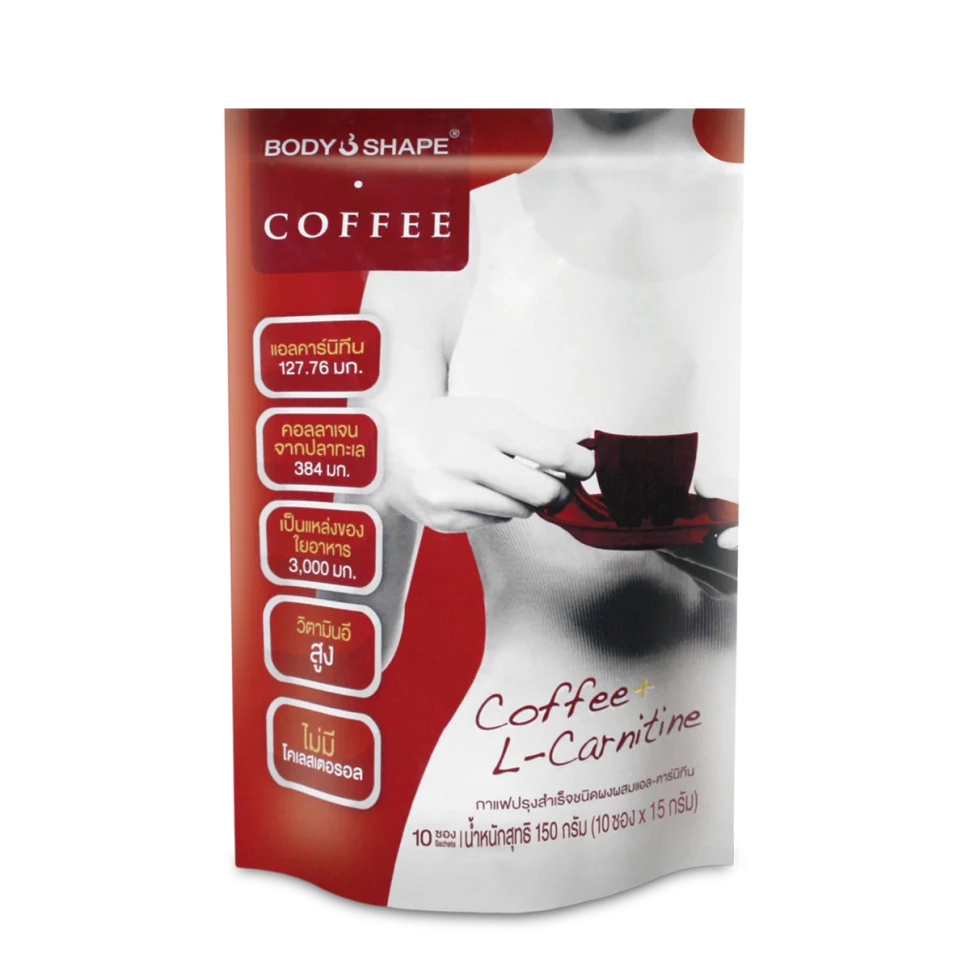 Кофе Body Shape Coffee с L-карнитином 150 гр (10 саше x 15 гр)