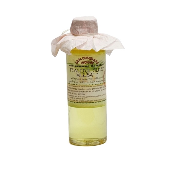 Молочная ванна "Спокойной ночи" Lemongrass House Peaceful sleep Milk Bath 120 мл