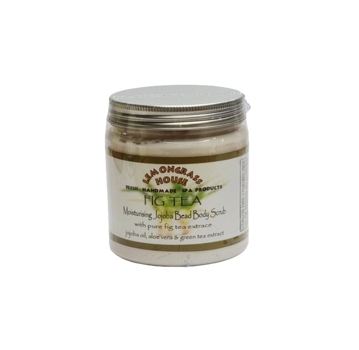 Скраб для тела с гранулами жожоба "Инжирный Чай" Lemongrass House Fig Tea Moisturizing Jojoba Bean Body Scrub 300 гр