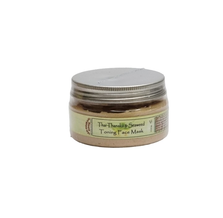 Маска для лица с танакой и морскими водорослями Lemongrass House Thai Tanaka and Sea weed Toning Face Mask 100 мл