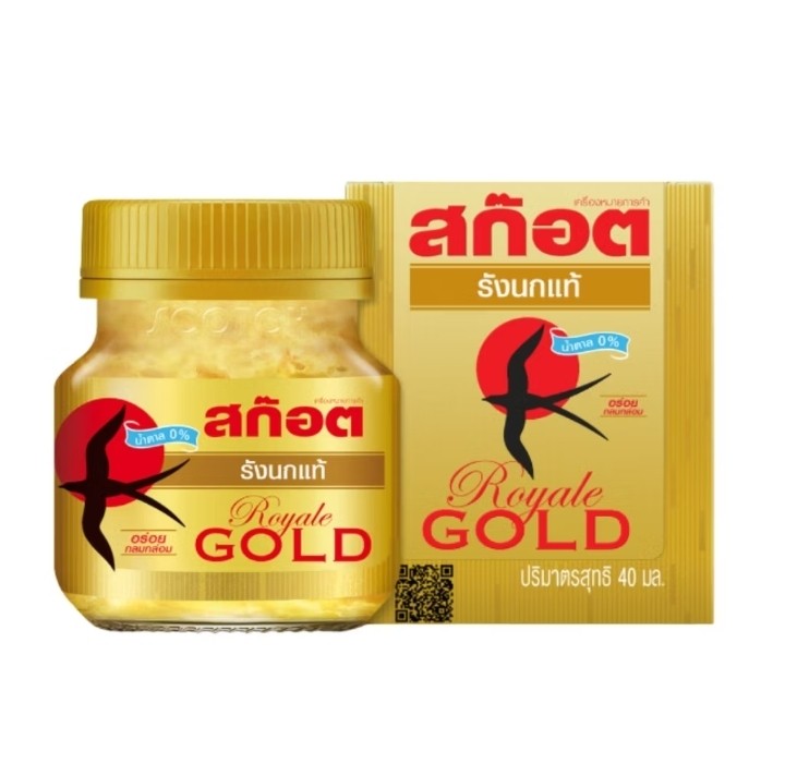 Премиальный напиток из ласточкиного гнезда Scotch Royale Gold, 40 мл