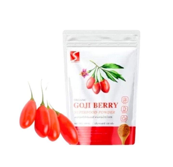 Органический Порошок Годжи SUKKHAPHAP D для зрения и иммунитета 100 гр