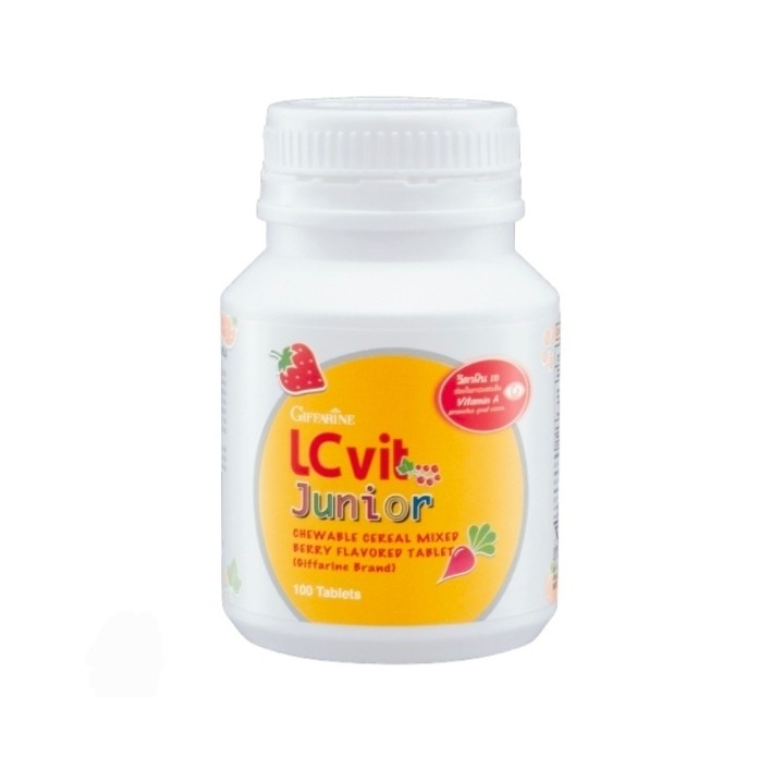 Витамины с лютеином и витамином А для детей, для зрения Giffarine LC Vit Junior, 100 таблеток