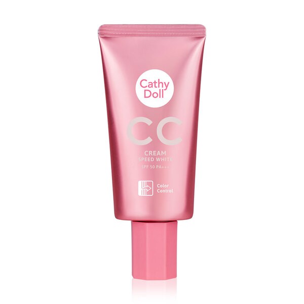 Матирующий CC крем с защитой от солнца SPF50+PA+++ от Cathy Doll, Speed White CC Cream SPF50+PA+++, 50 гр (#02, Green)