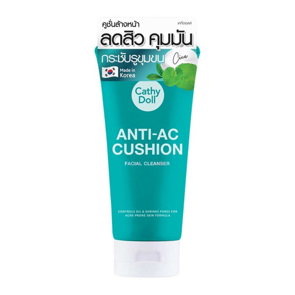 Пенка для умывания против акне Cathy Doll Anti-Acne Cushion Facial Foam Cleanser 120 мл.