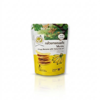 Банановые чипсы с джемом из тамаринда, Tamarind House Grispy Banana Chips with Tamarind Jam, 90 гр