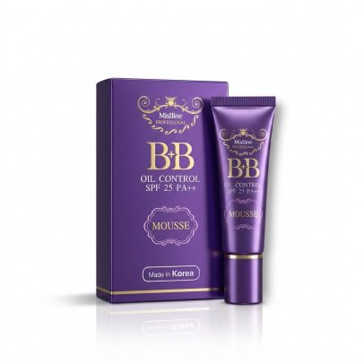 BB крем «Контроль жирности» и защита от солнца SPF 25 PA++  от Mistine, BB Oil Control Mousse SPF 25 PA++, 15 гр