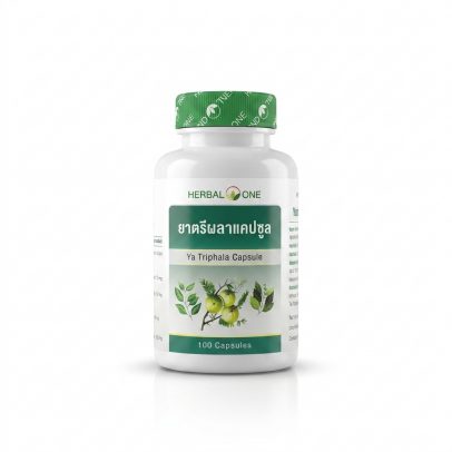 Биоактивная добавка для очищения (детокс) организма Трифала от Herbal One Ya Triphala 100 Capsules