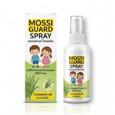 Детский спрей от комаров на основе цитронеллы, Mossi Guard Spray, 60 мл