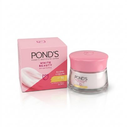 Дневной крем для лица "Совершенство кожи" SPF 30 PA+++ Pond's White Beauty Super Cream SPF30 PA+++ 50g.