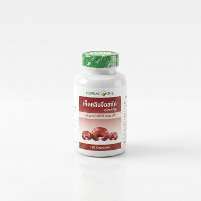 Экстракт гриба Линчжи в капсулах для иммунной системы от Herbal One, Lingzhi Extract, 100 капсул