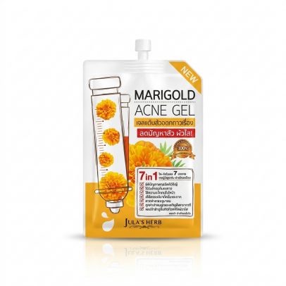 Гель против акне точечного действия с Календулой от Jula'S Herb, Marigold Acne Gel, 8 мл