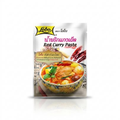 Красная паста карри от Lobo, Red Curry Paste, 50 гр