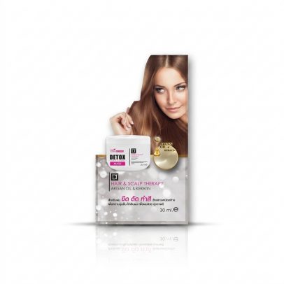 Лечебная детокс-маска для волос от Bio Woman, Detox Treatment Hair&Scalp Therapy Mask, 30 мл