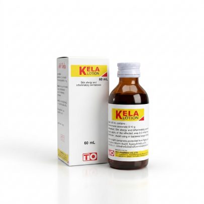 Лосьон для лечения кожной аллергии, псориаза, дерматита от  T.O. PHARMA Кela lotion 60 мл