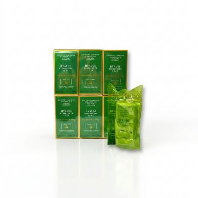 (НАБОР 6 ШТ) Мыло для лица с Алоэ-вера и гиалуроновой кислотой от Madame Heng, Hyaloe Hydro Power Soap, 6 шт по 100 гр