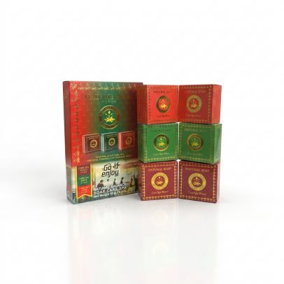 Набор мини мыло спа ароматы 6 шт по 50 гр от Madame Heng Natural Balance Soap Care Spar Set 6*50 g