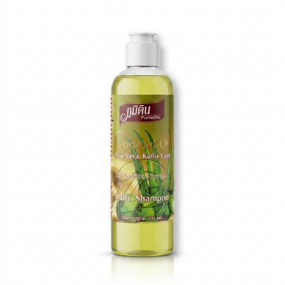 Натуральный шампунь с Кокосом, Алоэ и Кафир-лаймом от Pumedin, Coconut Oil Aloe Vera, Kraffir Lime Oil Balance Shampoo, 250 гр